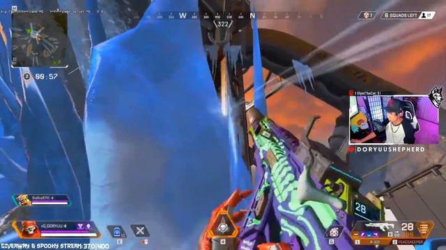 Apex REVENANT 4894 DAMAGE! 16 KILLS! | Doryuu смотреть онлайн