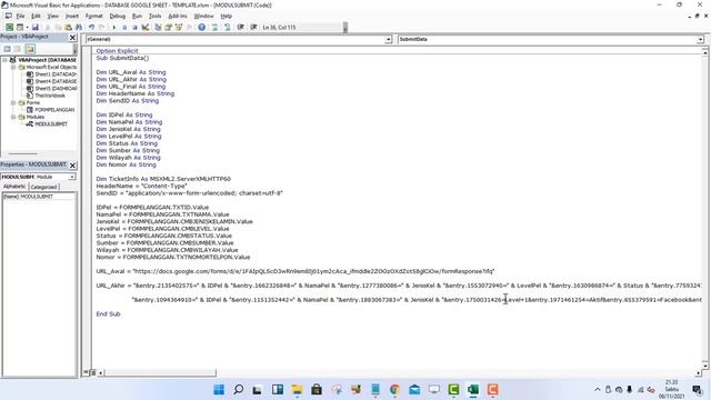 GOOGLE SHEET | STEP BY STEP MEMBUAT SISTEM INPUT DATA GOOGLE SHEET | DASHBOARD DATA PELANGGAN смотреть онлайн