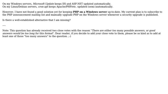 DevOps & SysAdmins: Keeping PHP up-to-date on a Windows IIS server смотреть онлайн