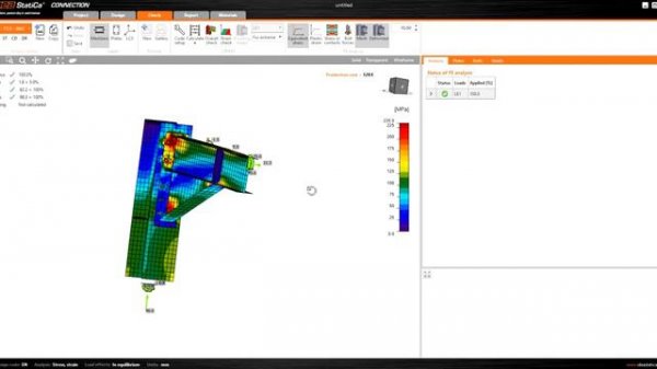Synchronized connection design Tekla Structures and IDEA StatiCa