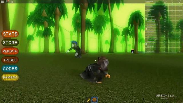 BECOME THE GORILLA KING (ROBLOX GORILLA SIMULATOR 2) смотреть онлайн