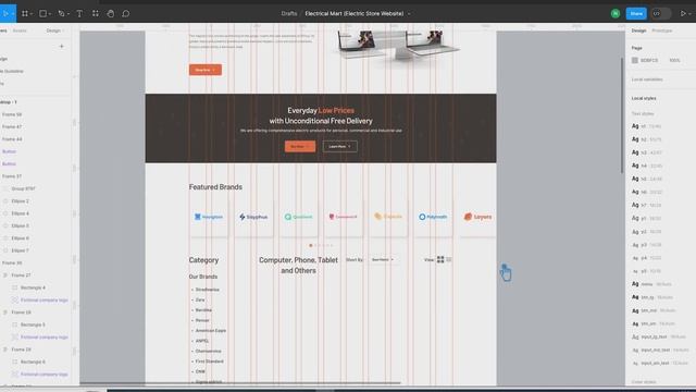 Figma Tutorial for Beginners | Web Designing Full Course смотреть онлайн