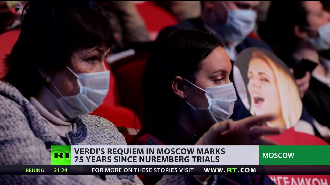 Russia Today - Verdi's requiem in Moscow marks 75 years since Nuremberg trials смотреть онлайн