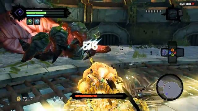 Darksiders 2: DrenchFort (3/3) - Karkinos boss смотреть онлайн