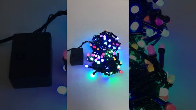 Гирлянда с большими лампочками смотреть онлайн