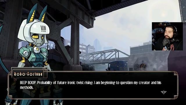 ROBO-FORTUNE IS THE BEST CATGIRL! | Learning Skullgirls Lore | Robo-Fortune Story Mode Playthrough смотреть онлайн