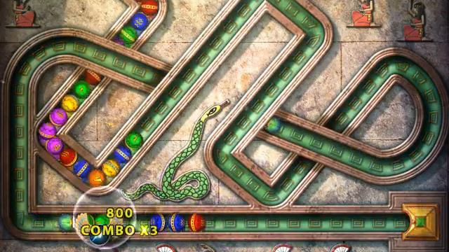 Марафон серии игр Luxor (#135) (Luxor HD) - Ранние напряжённые моменты.