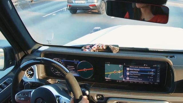 Обзор Mercedes-Benz G 63 от Екатерины Набойченко смотреть онлайн