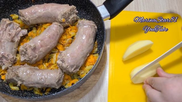 Вкусный УЖИН из Простых Доступных ПРОДУКТОВ Так ШЕИ ИНДЕЙКИ Вы еще НЕ ГОТОВИЛИ смотреть онлайн