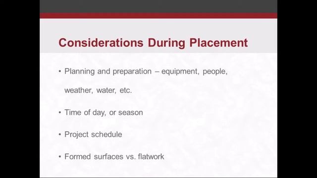 Hot Weather Concreting presented by Steve Moore, Senior Engineer at Atlantic Testing Laboratories. смотреть онлайн