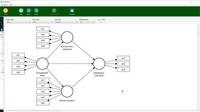 SmartPLS 4: Specific Indirect Effects using the PLSc Bootstrapping Method смотреть онлайн