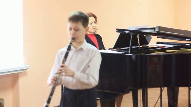Гавот для кларнета и фортепиано смотреть онлайн