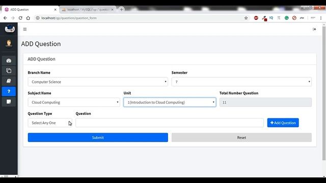 Question Paper generator (Java Advance j2ee ,jsp,servlet) project смотреть онлайн