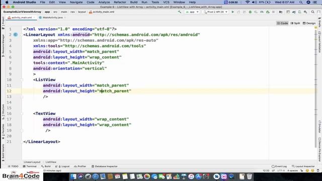 Create ListView Using ArrayAdapter String in Android Using Java | Hindi | Android Tutorials Beginne смотреть онлайн