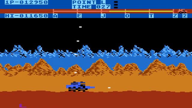 Moon Patrol (Atari XL/XE) смотреть онлайн