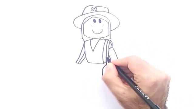 Roblox Kız Nasıl Çizerim How to Draw Roblox Girl смотреть онлайн