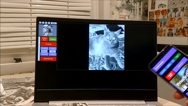 Фотопечать экраном, без принтера и фотоувеличителя. смотреть онлайн