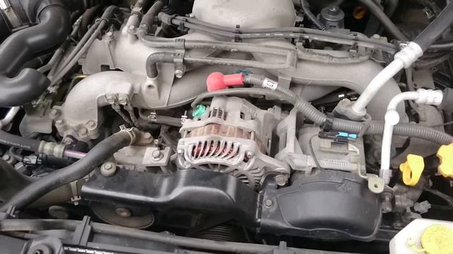 На холодную Subaru Forester SG5 (EJ203) смотреть онлайн