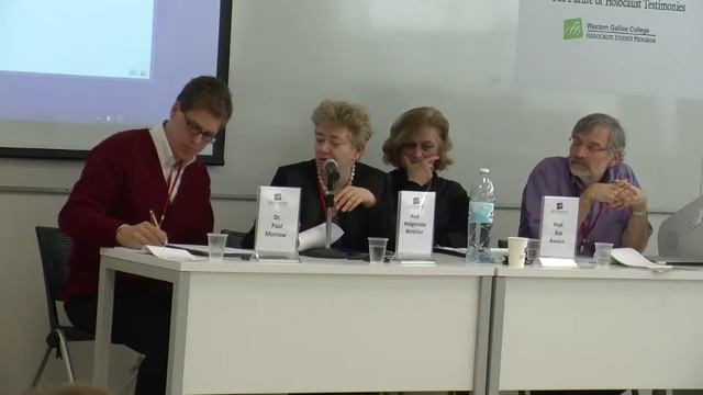 The Future of Holocaust Testimonies- Methodological issues in the study of Testimonies смотреть онлайн