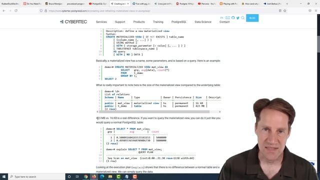 Scaling Postgres Episode 170 Redis vs Postgres | Hard Quadrant | Optimizing Join | Materialized Vie смотреть онлайн