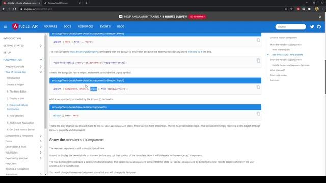 Angular Tutorial for Beginners | Make a Feature Component смотреть онлайн
