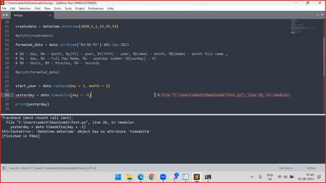 Day 66: Datetime in Python смотреть онлайн