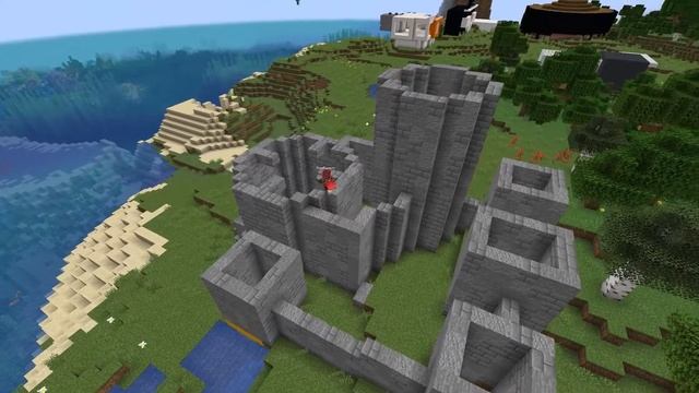 Как построить крепость в Майнкрафт смотреть онлайн