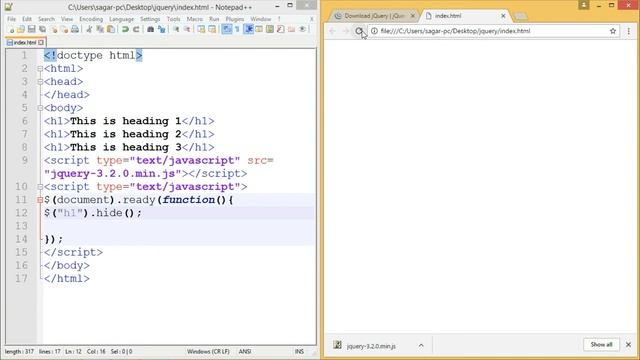 What is jQuery | Intro | Features | Examples смотреть онлайн