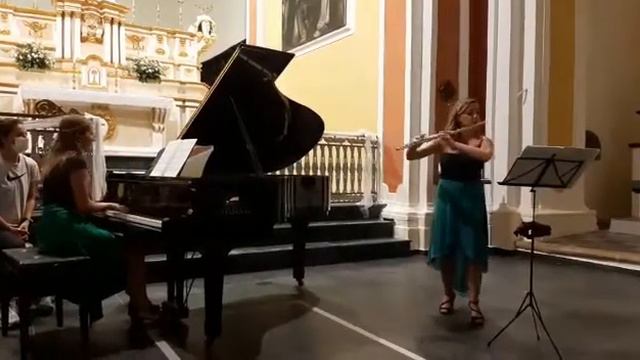 Beatrice Mappa flute & piano tour (24/08/2021) смотреть онлайн