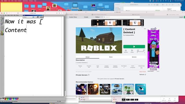 this user has a changed username and ROBLOX terminated it... смотреть онлайн
