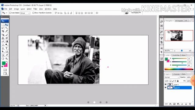 Photoshop Tutorial Part 1 - Brush Tool Effect on Image смотреть онлайн