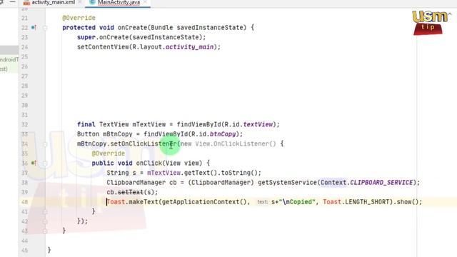 How to #Copy #Text to #Clipboard in #Android Studio | #Beginners #Tutorials for Android #Studio 202 смотреть онлайн
