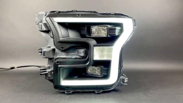 Ford F-150 LED Headlights Black Out + Diode Dynamics Switchback Boards смотреть онлайн