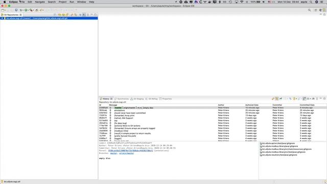 bndtools - Clone a remote workspace with Git смотреть онлайн