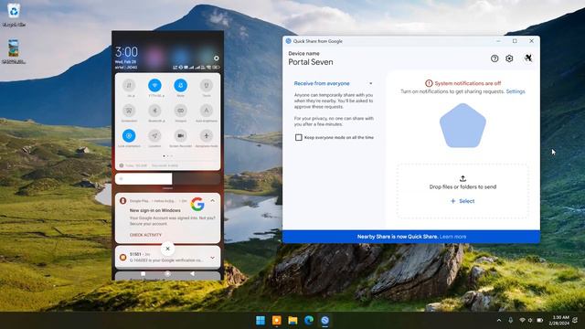 QUICK SHARE | Share Files From Android To PC Wireless | Data Sharing app for Computer смотреть онлайн