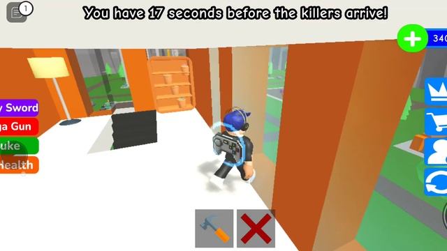 Играю в роблоксе построй дом чтобы выдать от монстров! смотреть онлайн