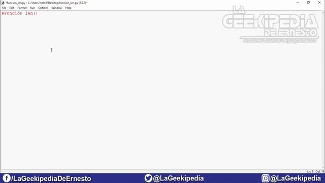 Curso Python 3 desde cero #25 | La función len() смотреть онлайн