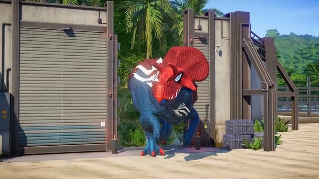 Spiderman, Venom, Carnage, the arch enemys are on the scene again! Epic Super Dinosaurs Fight! смотреть онлайн