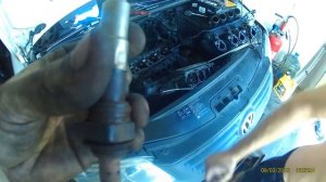 Процесс замены 1-го лямбда - зонда VW CADDY 1.6 BSE