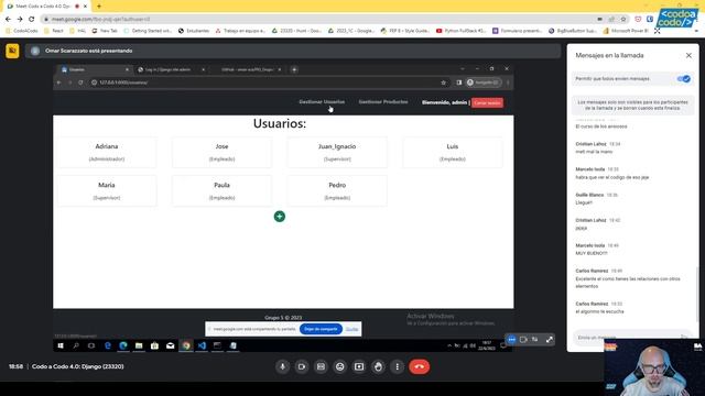 Reunión 33: Exposicionales finales de Django en Codo a Codo смотреть онлайн