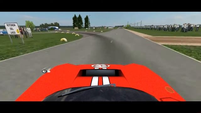 [GPL] Dos vueltas en el Ford GT 40 a Tandil смотреть онлайн