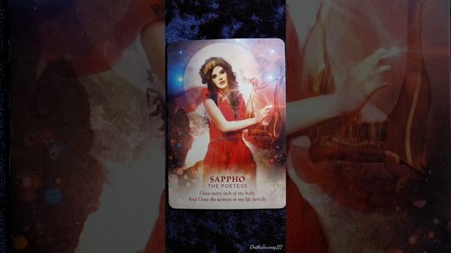 Sappho ♀️ The Poetess ♀️ Divine Feminine Oracle card meaning смотреть онлайн