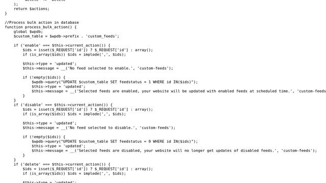 Wordpress: Get categories list with category name in custom WP_List_Table class смотреть онлайн