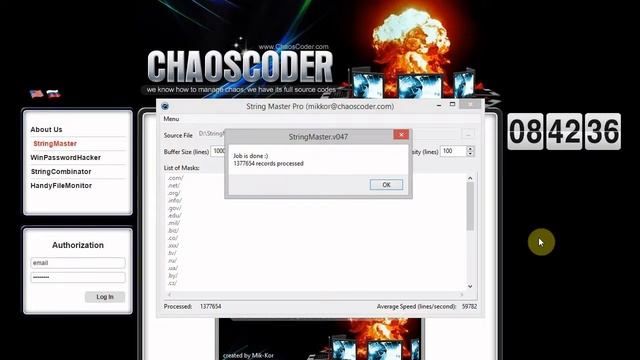 Process list of URLs, remove everything except domain name with StringMaster смотреть онлайн