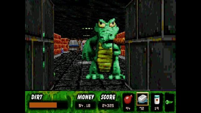 H.U.R.L. / Slob Zone 3D / Blob Schlammschlacht 3D (DOSBox) - Level 07 смотреть онлайн
