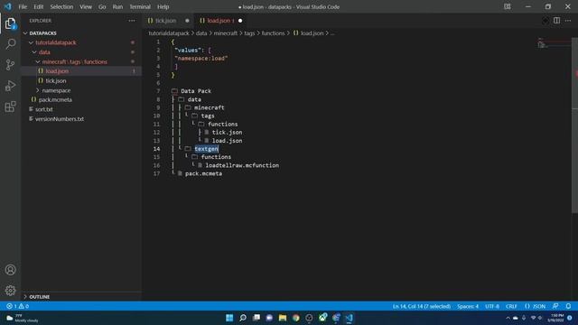 Datapack Creation Tutorial -- Load, Tick, and Pack.mcmeta! / {EP.6} смотреть онлайн