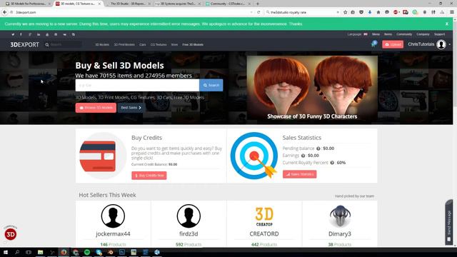 Where to Sell 3D Models for Money Online смотреть онлайн