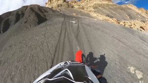2018  HONDA CR 500  2 STROKE FIRST RIDE. HARD FAIL!!!!!
