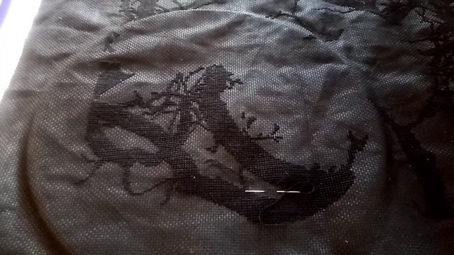 Как полюбить вышивку на черной канве/продвижения по набору Полярная ночь от фирмы Панна смотреть онлайн