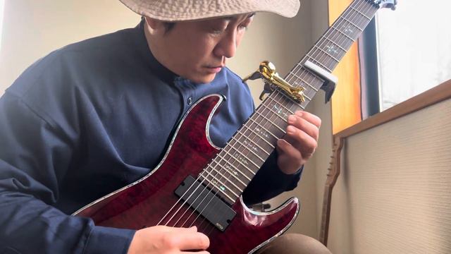 【世界一眠たくなるリバースディレイソロギター214】SleepyReversedelay Sologuitar【SCHECTER HELLRAISER C-8,8stringguitar,多弦ギター смотреть онлайн